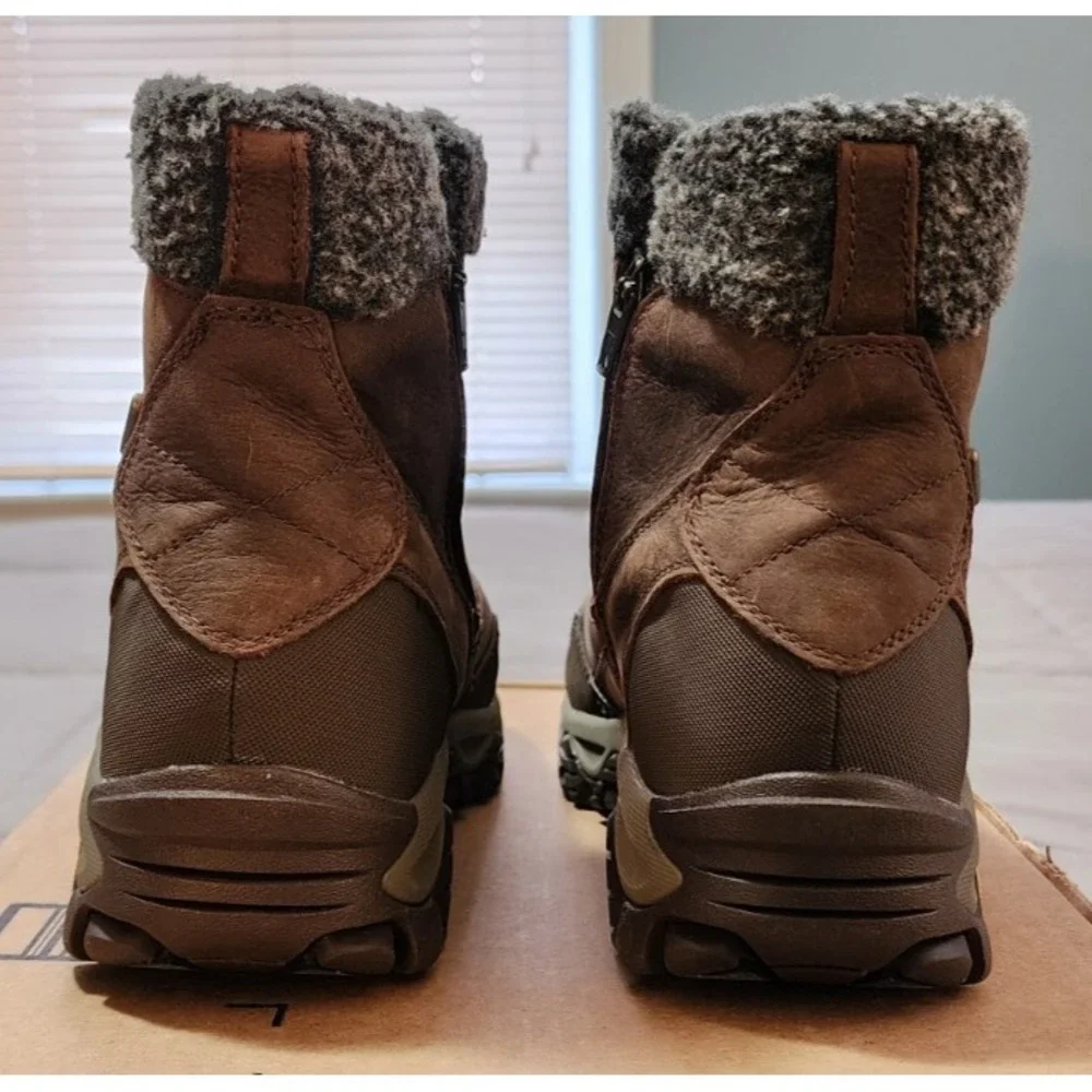 Merrell® (Women's 10.5 M) Coldpack™ 3 Thermo Mid Zip Waterproof Boot - $185